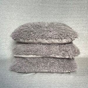 3 Nordstrom Plush Accent Cushions